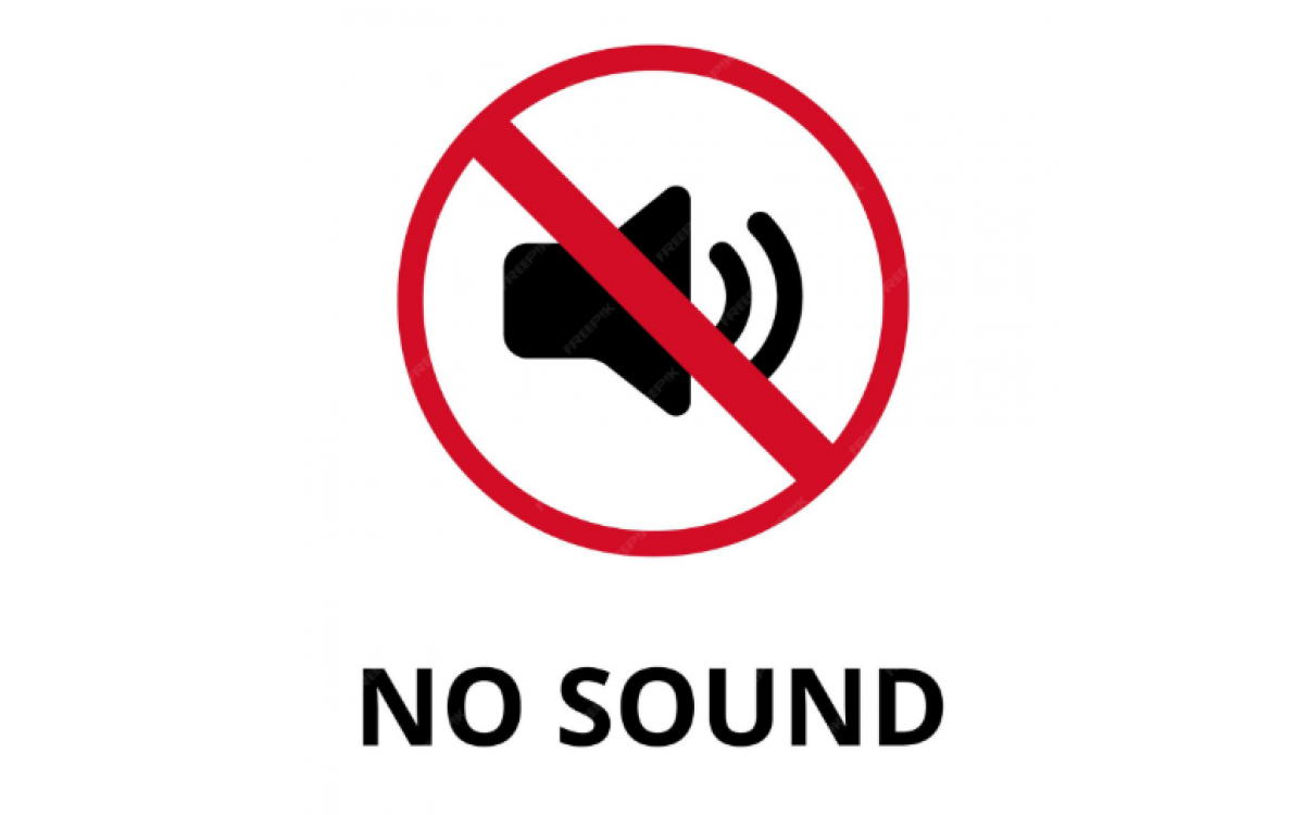 No Sound Output