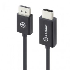 ALOGIC ELEMENTS 2M DISPLAYPORT TO HDMI CABLE - MALE TO MALE