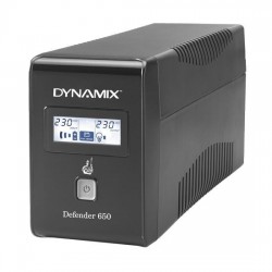 DYNAMIX Defender 650VA (390W) Line Interactive UPS DYNAMIX Defender 650VA (390W) Line Interactive UPS