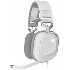 Corsair HS80 RGB USB Wired Gaming Headset — White (AP)