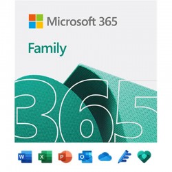 Microsoft 365 Family 1 Year Subscription for PC & Mac - Retail Pack Microsoft 365 Family 1 Year Subscription for PC & Mac - Retail Pack